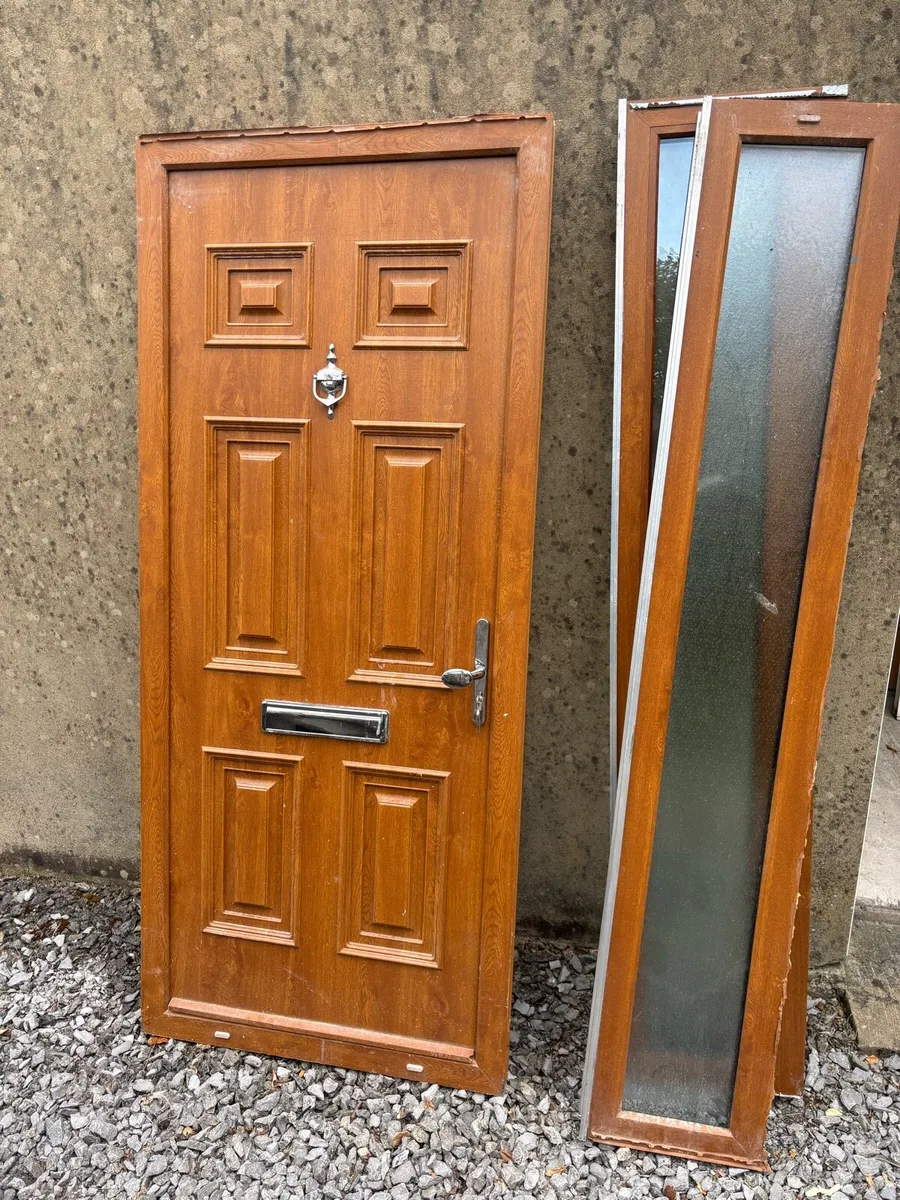Composite front door