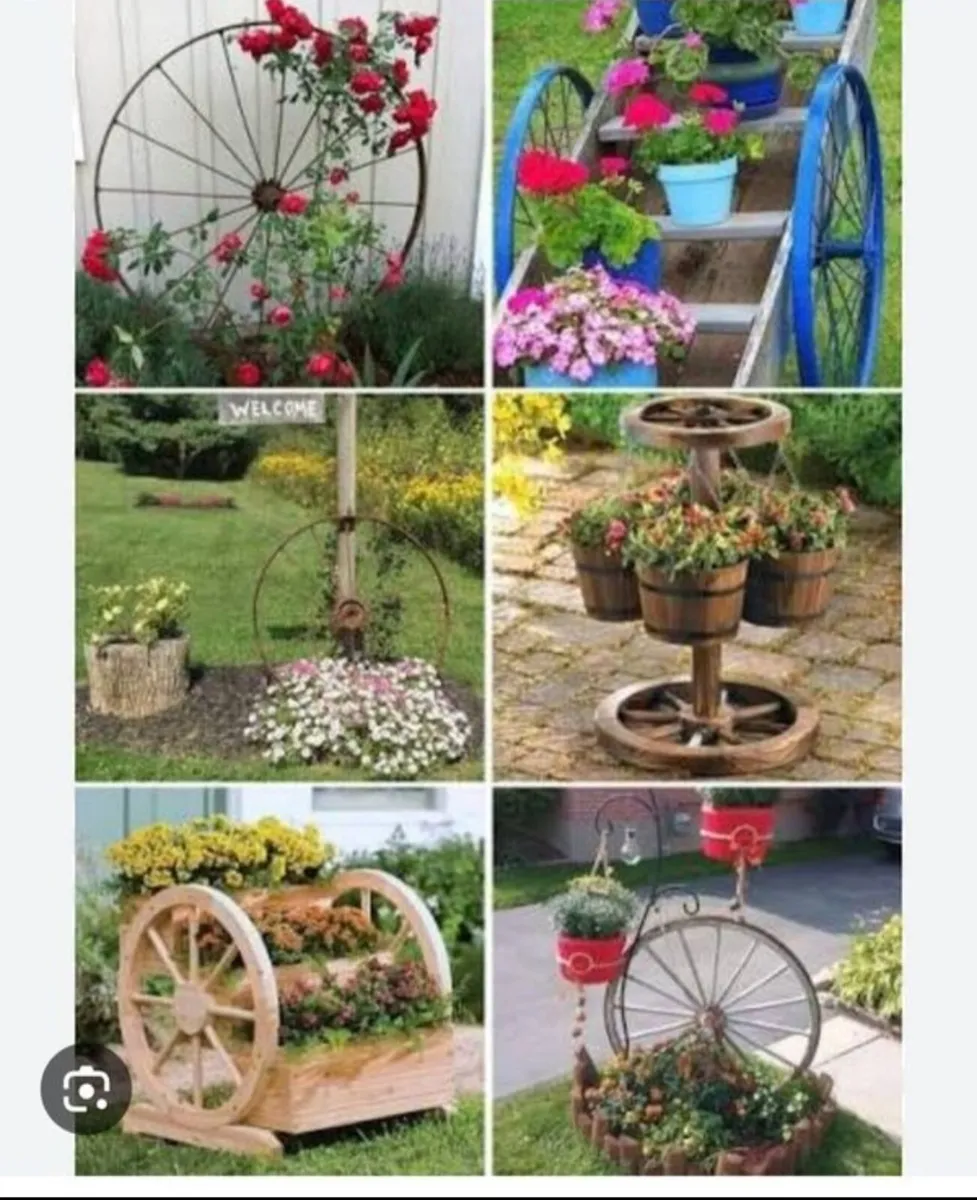 Iron wheels x 4 - Image 3