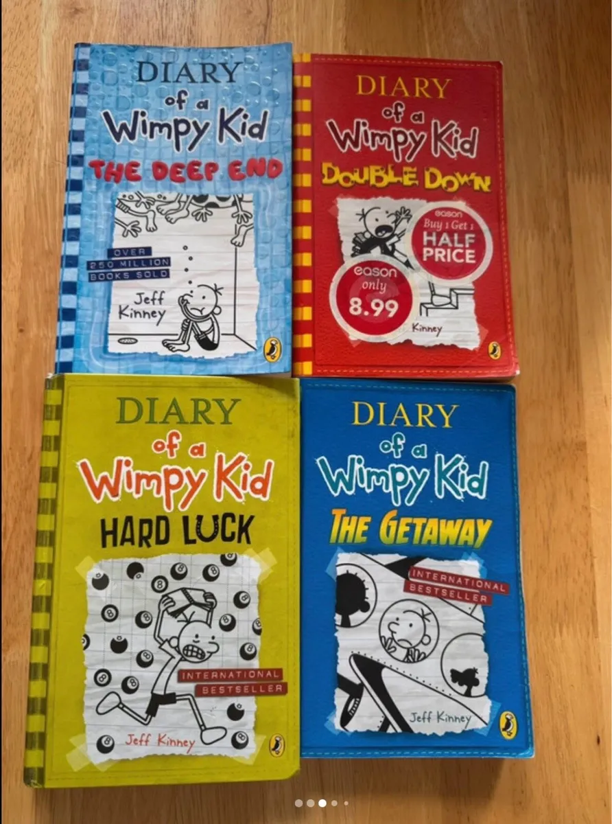 Wimpy Kids Books - Image 1