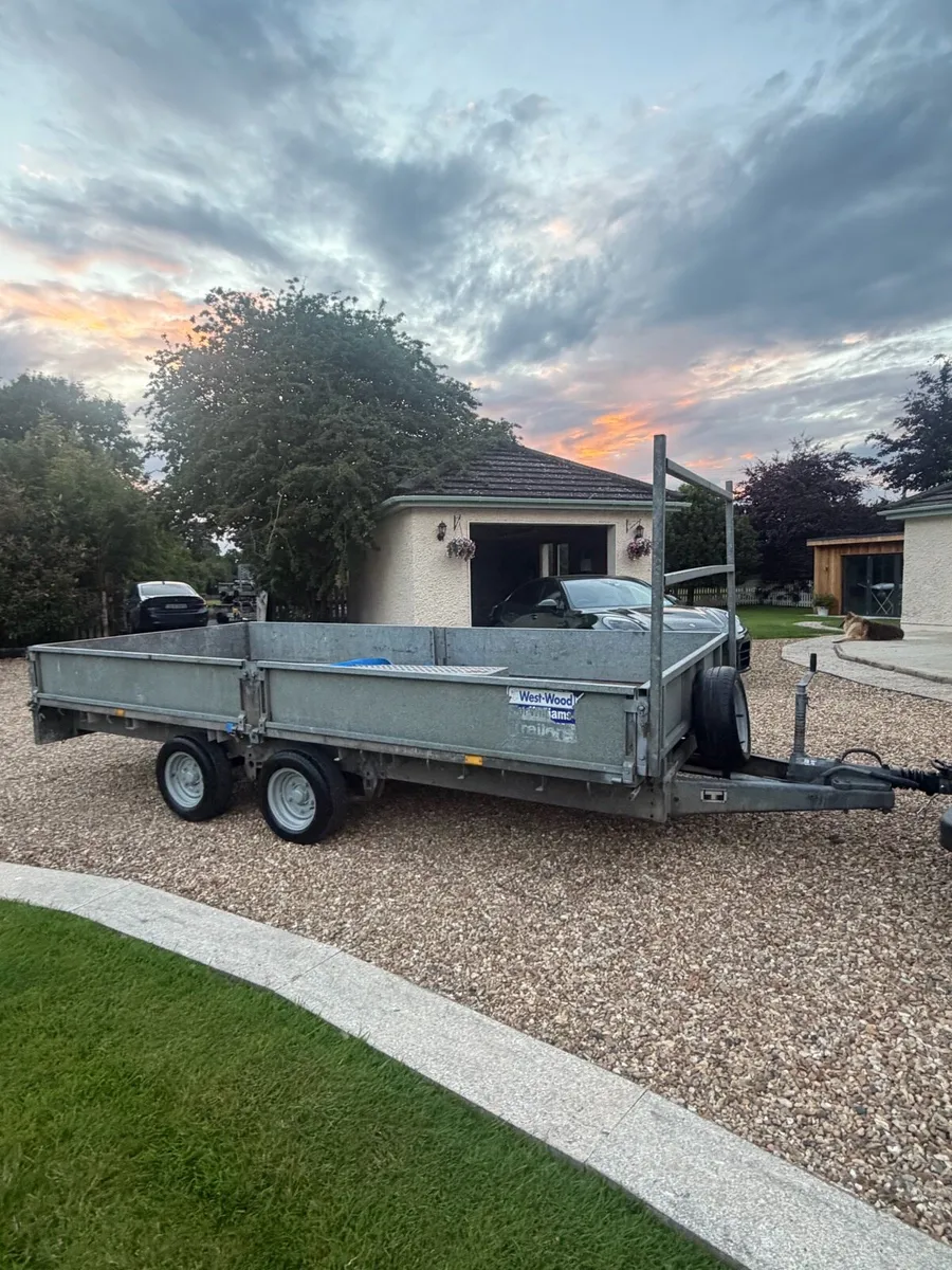 14x6,6 Ifor William Dropside Trailer - Image 1