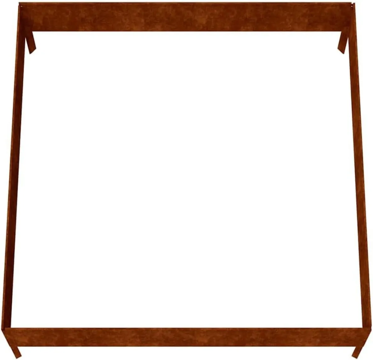 Raised Garden Bed 100 x 100 x 33.5 cm Corten Steel - Image 2