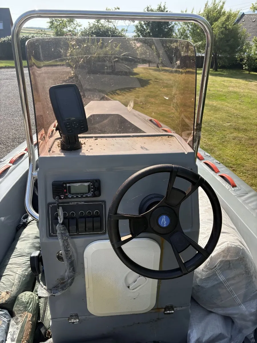 5.8m RIB boat and trailer - Image 4