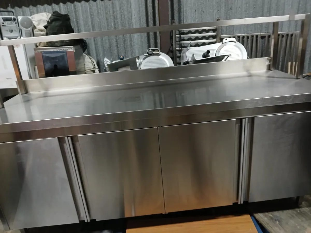 Staneless steel cabbinet  work bench new.. - Image 2