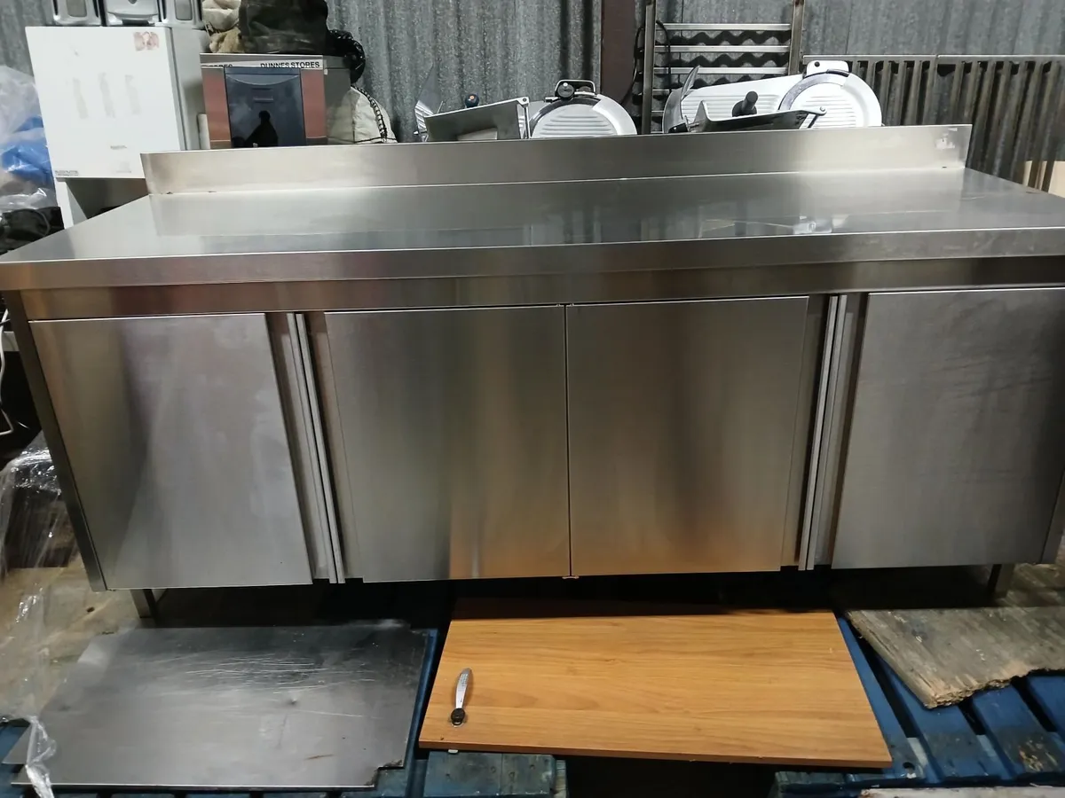 Staneless steel cabbinet  work bench new.. - Image 3