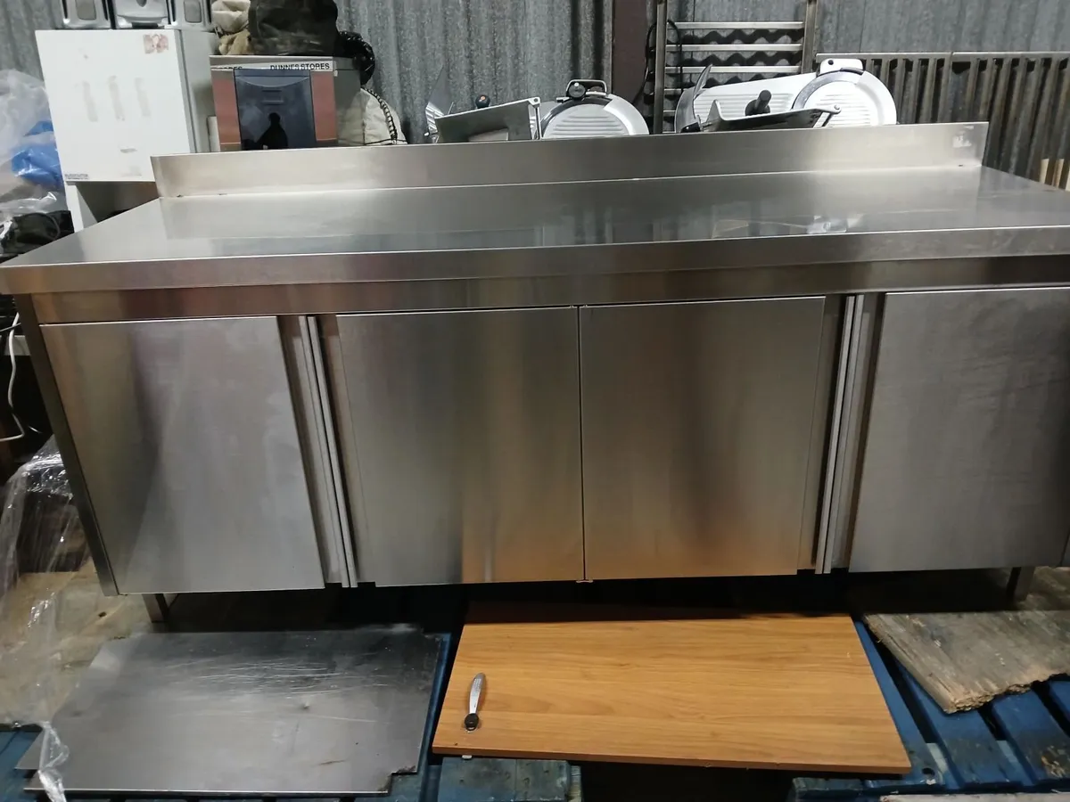 Staneless steel cabbinet  work bench new.. - Image 4