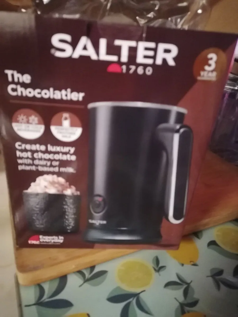 Salter chocolatier machine new - Image 2