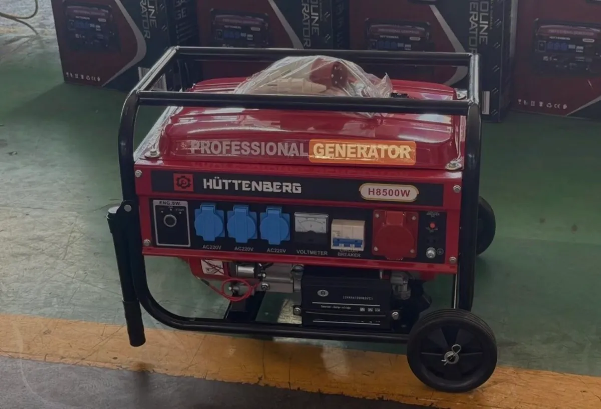 BRAND NEW 8.5kva SILENT DIESEL GENERATOR - Image 1