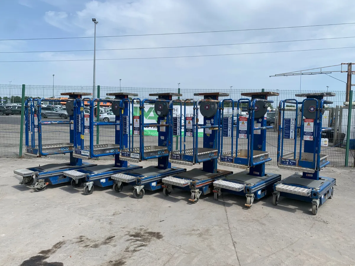 5 x POWER TOWER POP UP LIFTS FOR AUCTION - NAAS - Image 1