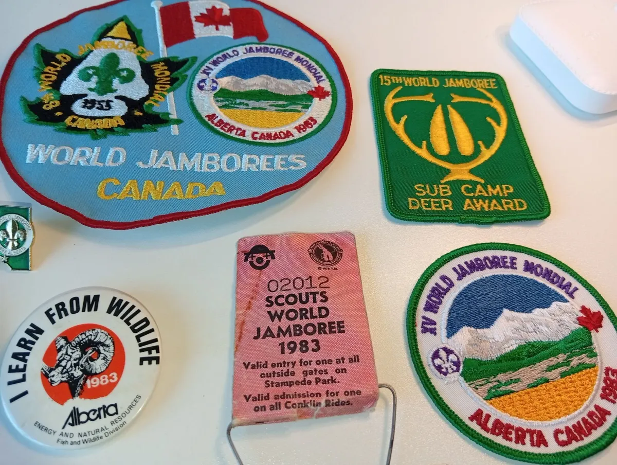 Vintage XV World Scout Jamboree Alberta Canada - Image 3