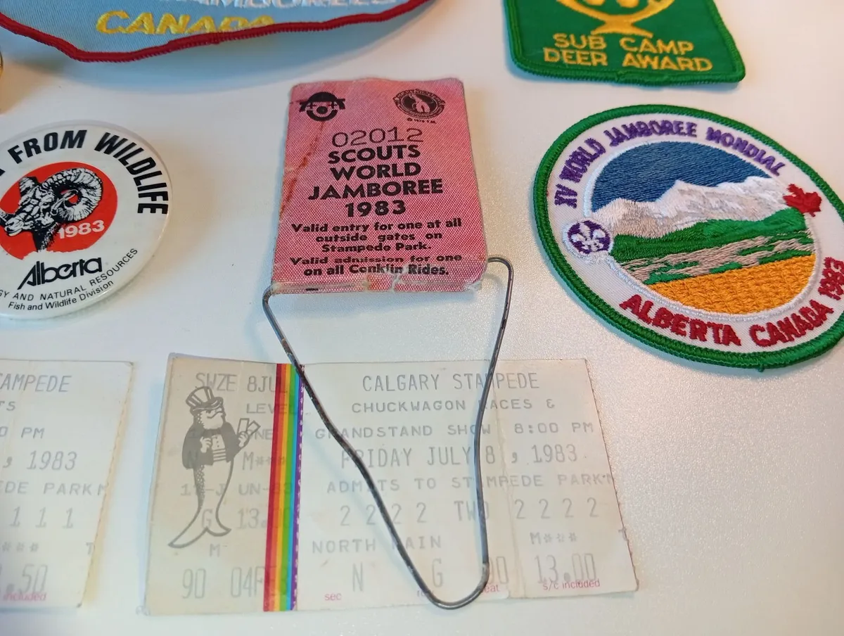 Vintage XV World Scout Jamboree Alberta Canada - Image 4
