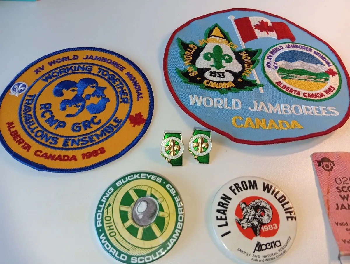 Vintage XV World Scout Jamboree Alberta Canada - Image 2