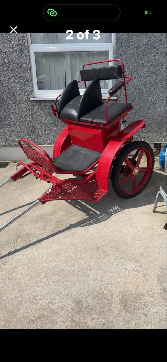 Cumbrian Carriages road cart to suit 14 hands - Image 1