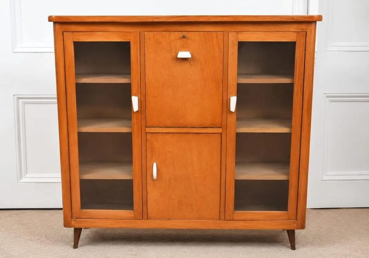 Mid-century teak display cabinet /sideboard - Image 1