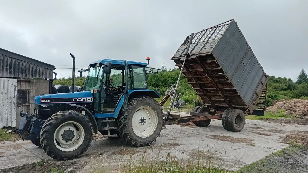12x8 silage trailer - Image 4