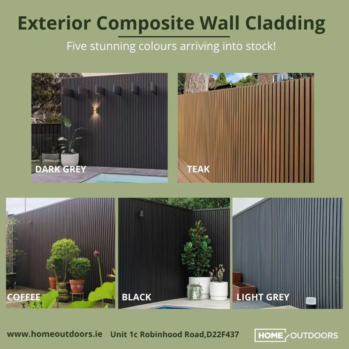 WPC Exterior Wall Cladding - Image 1
