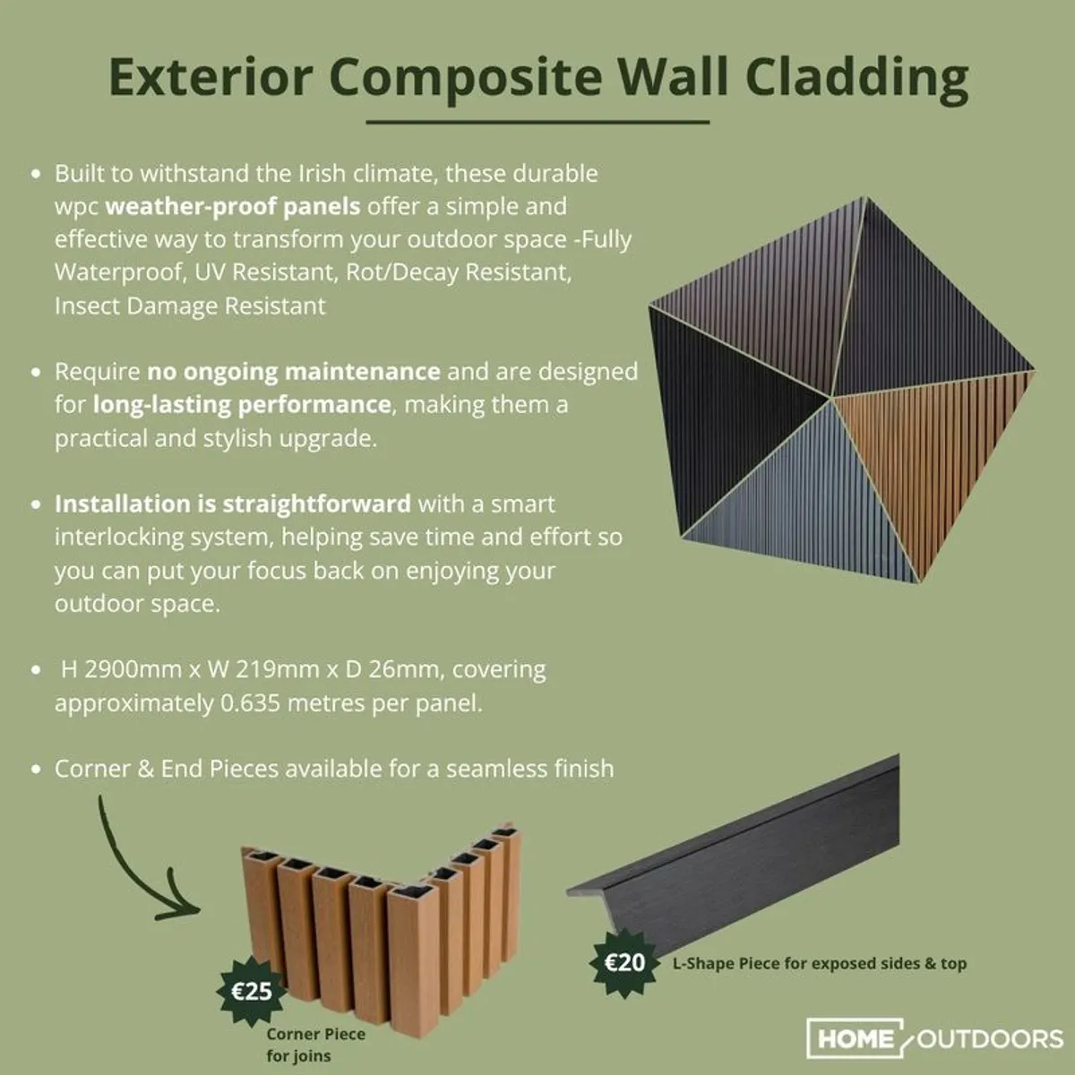 WPC Exterior Wall Cladding - Image 2