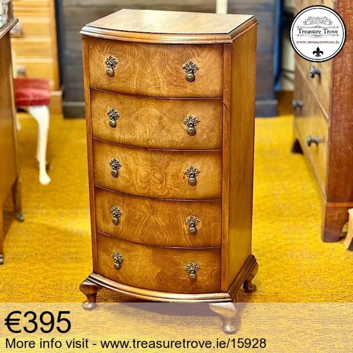 Small Vintage Chest of Drawers - Image 4