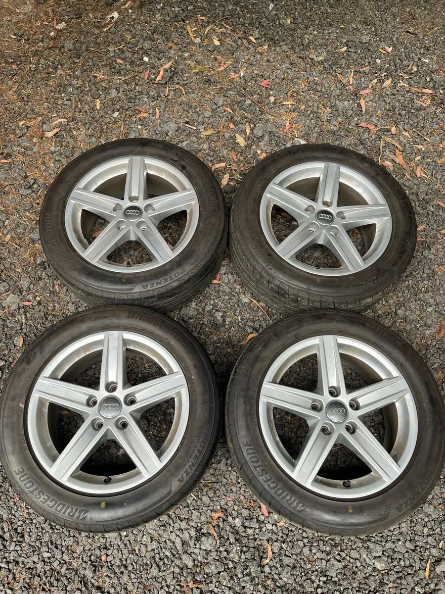 16’ Genuine Audi VW GOLF CADDY 5x112 alloy wheels - Image 1