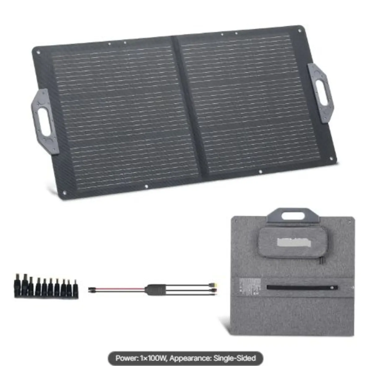 100W Foldable Solar Panel, 24% High-Efficiency - Image 1