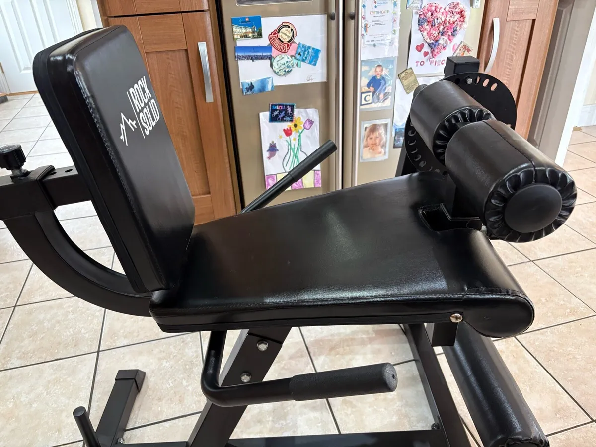 GYM SEATED LEG EXTENSION / LEG CURL MACHINE!!! - Image 3