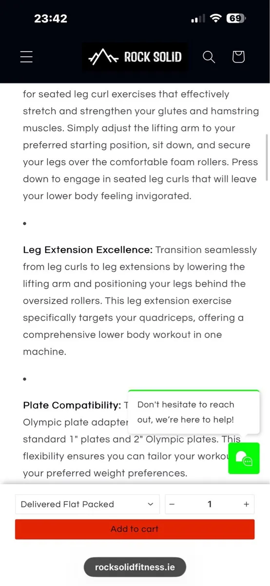 GYM SEATED LEG EXTENSION / LEG CURL MACHINE!!! - Image 4