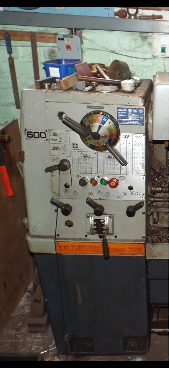 Colchester master 2500.  3 phase. Tooling - Image 4