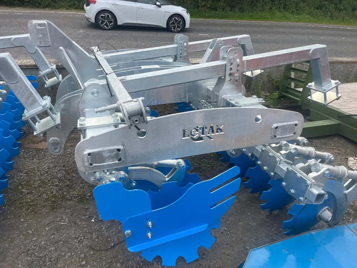 New Letex  3m Galvanised Disc Harrows - Image 3