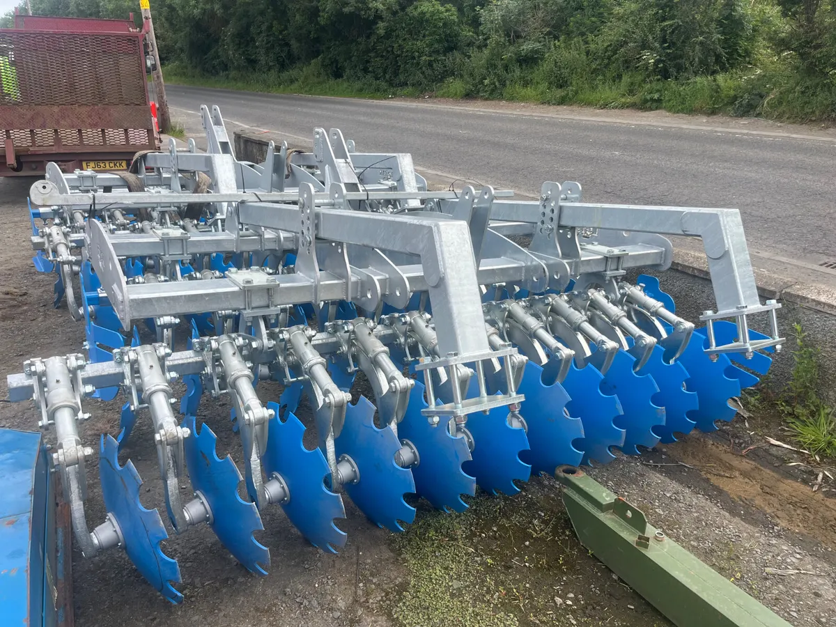 New Letex  3m Galvanised Disc Harrows - Image 2