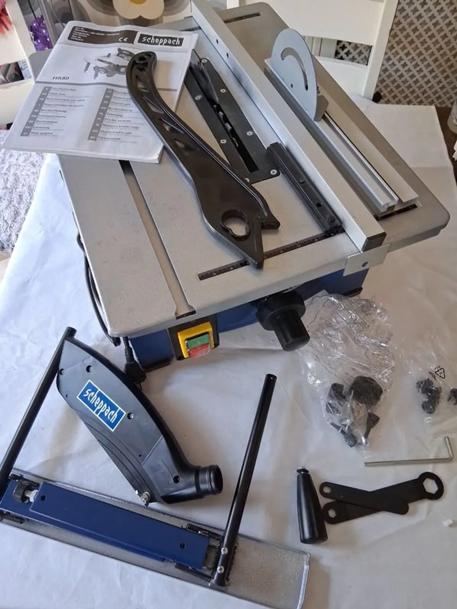Table saw - Scheppach HS80 210mm, 1200W - 230V - Image 3