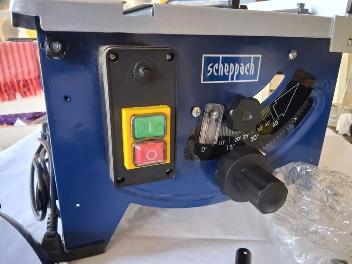 Table saw - Scheppach HS80 210mm, 1200W - 230V - Image 4
