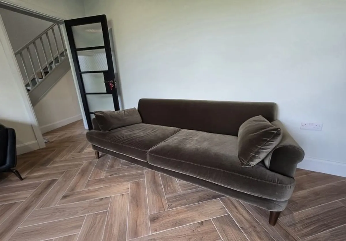 The Silas Velvet Sofa - Image 2