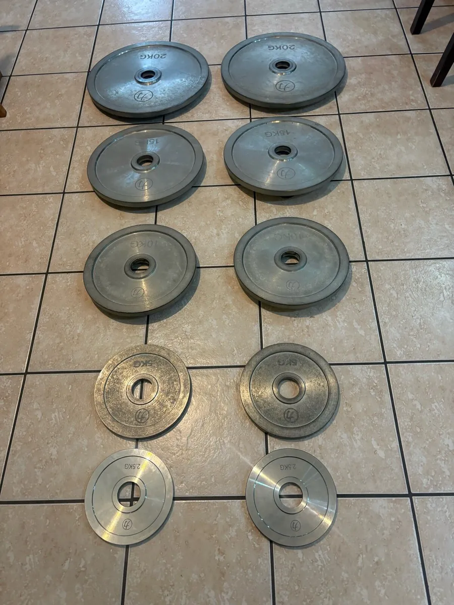 STRENGTHMAX ULTRA THIN STEEL OLYMPIC WEIGHTS!!! - Image 2
