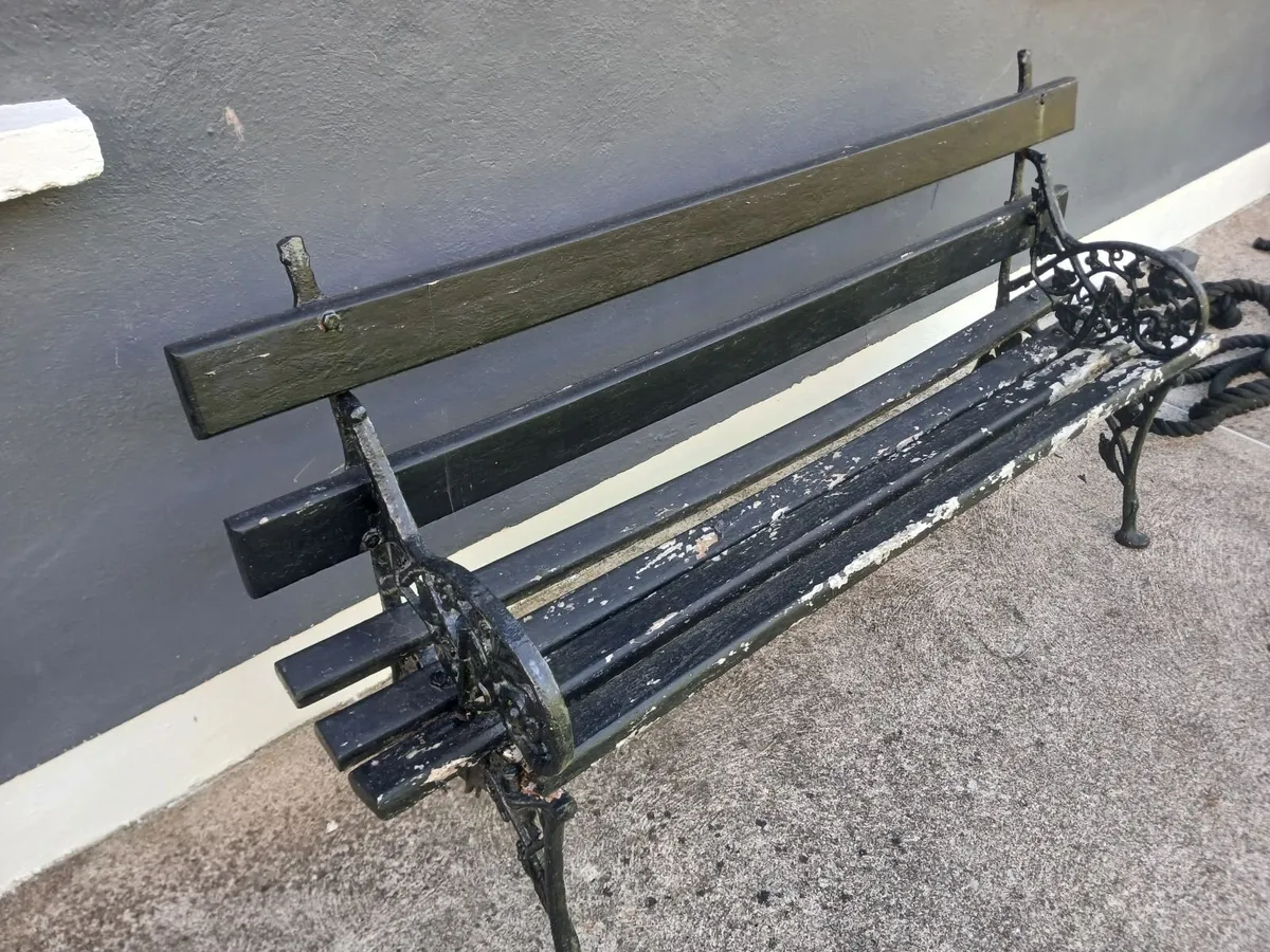 Cast Iron Bench - Image 2