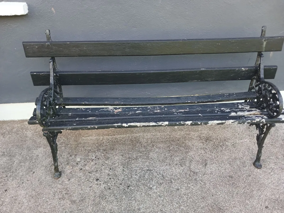 Cast Iron Bench - Image 3