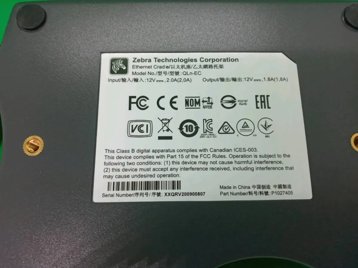 Postage - 2 x Zebra Kit Single Ethernet Cradle - Image 3
