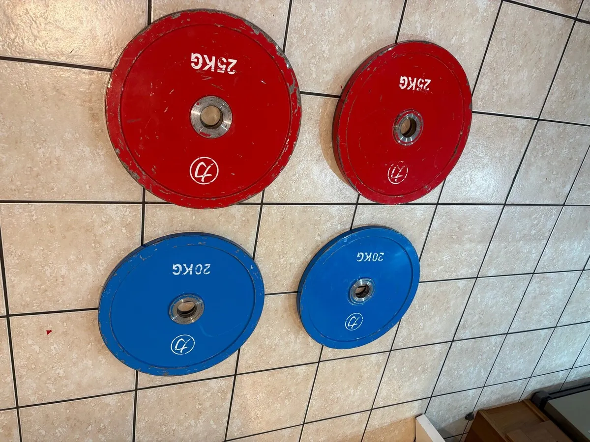 STRENGTHMAX ULTRA THIN COMPETITION OLYMPIC WEIGHTS