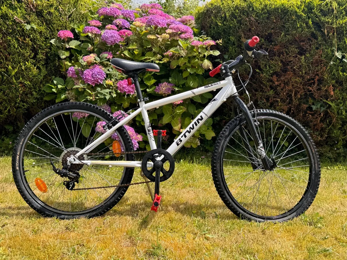 Junior Bike: Rockrider 100 Kids' 24-Inch Mountain - Image 3