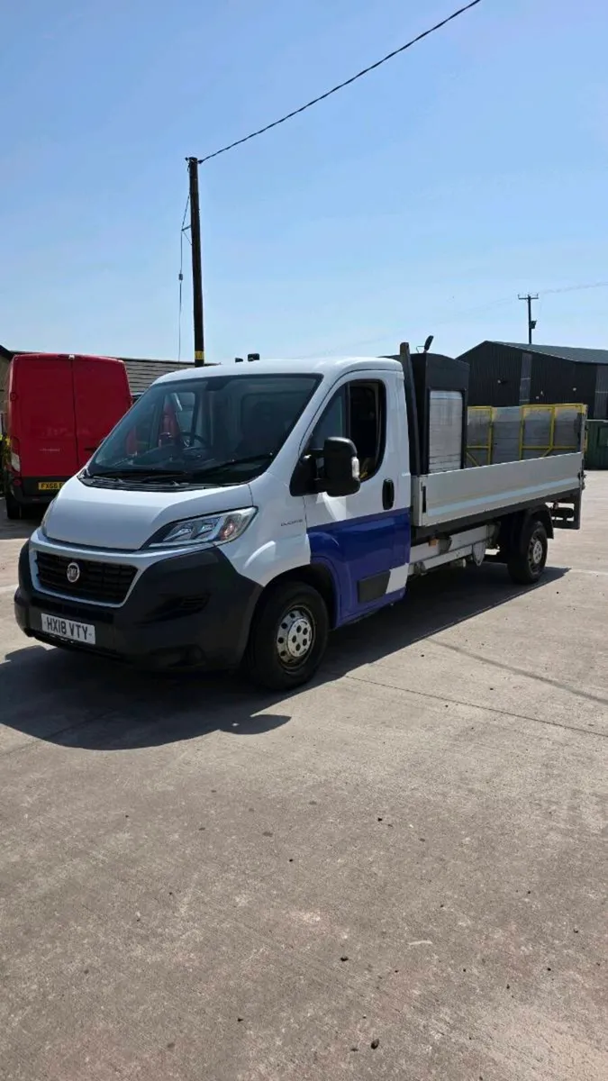2018 Fiat ducato pick up drop side tail lift - Image 2