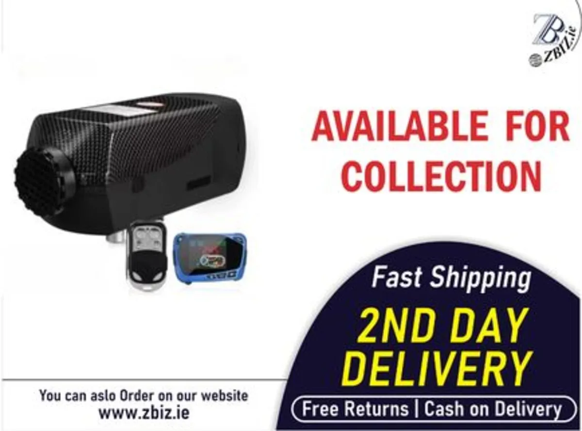 Diesel Air Heater 8KW 12V Low Noise Portable - Image 1