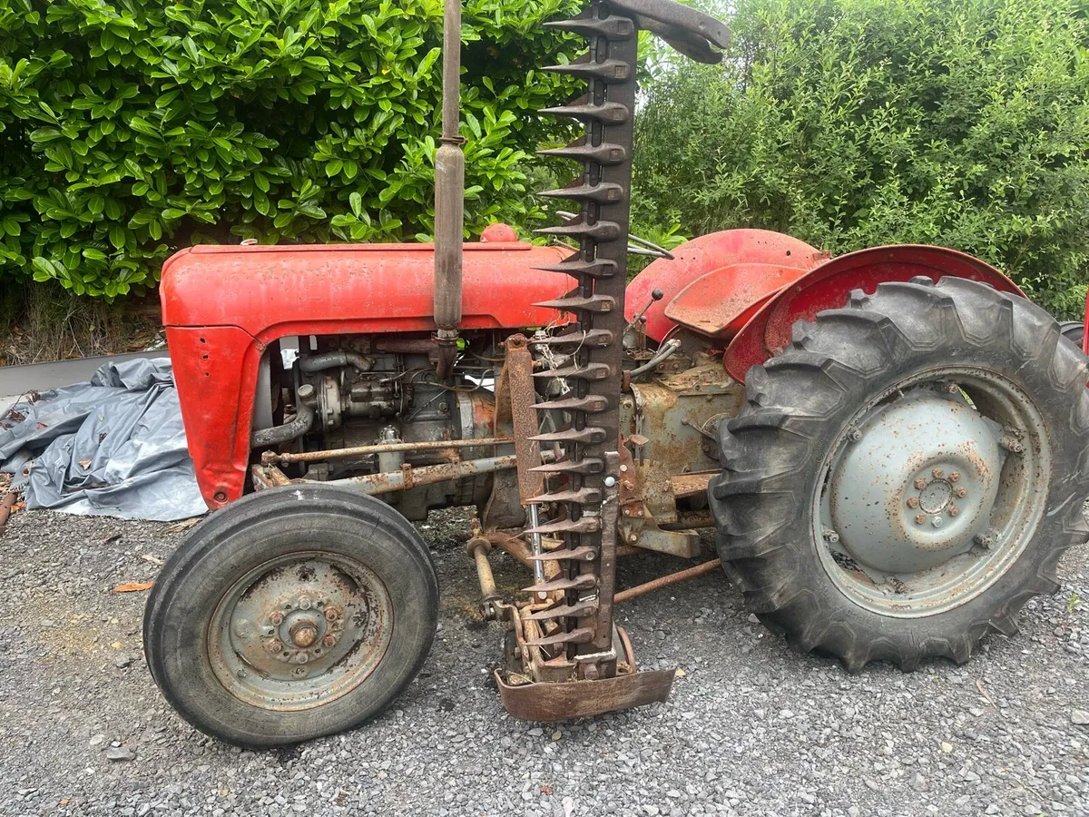Massey 35 with mower possible swap project - Image 1