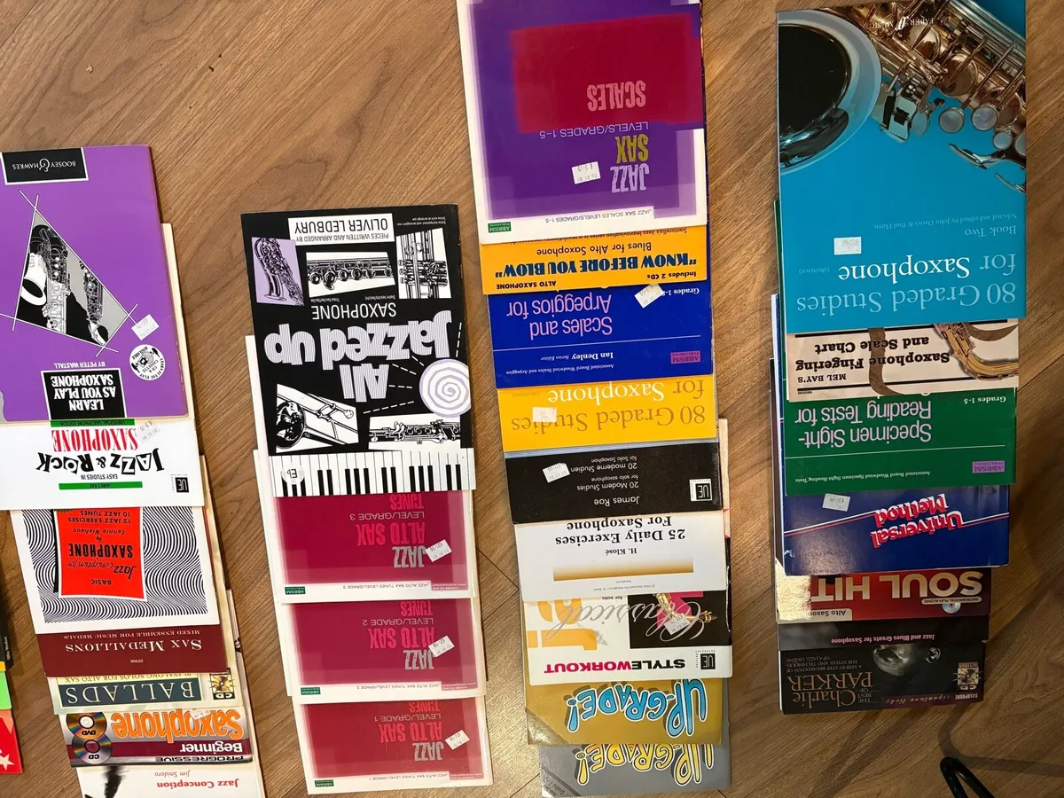 Saxophone books - Image 1