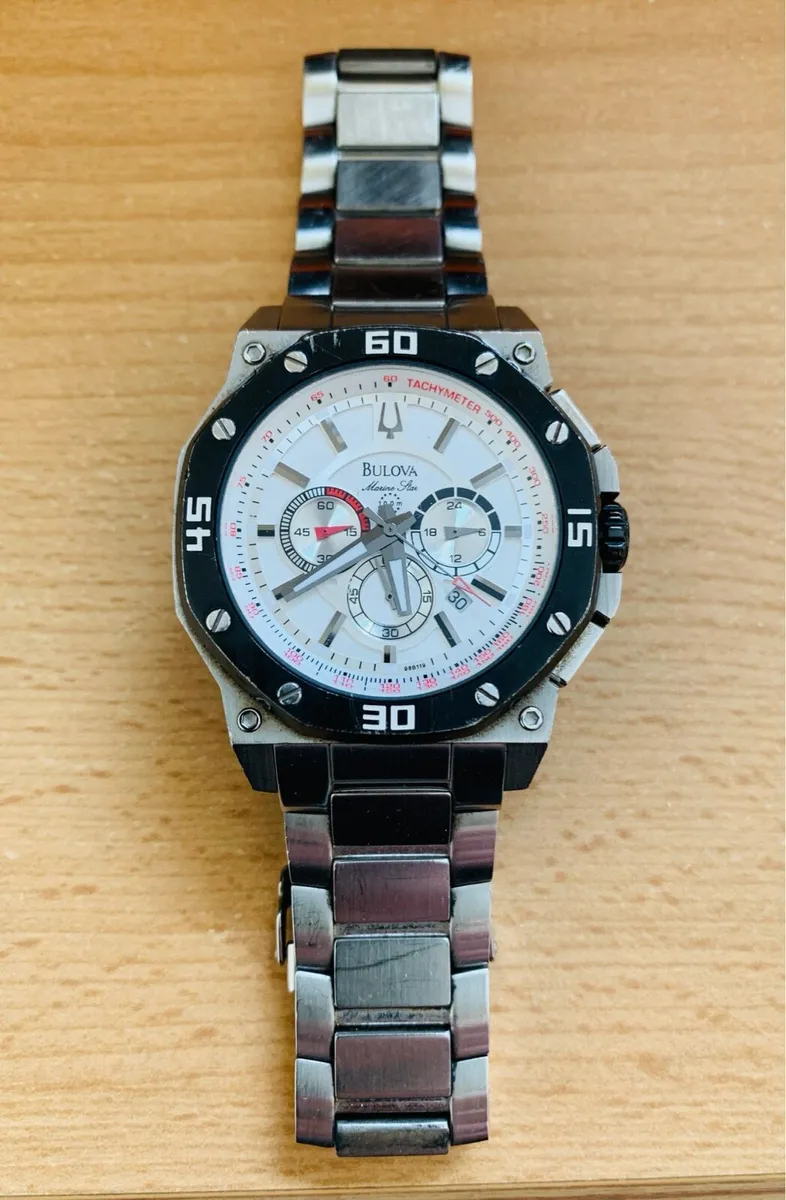 Bulova Marine Star Chronograph ref no. (98B119) - Image 1