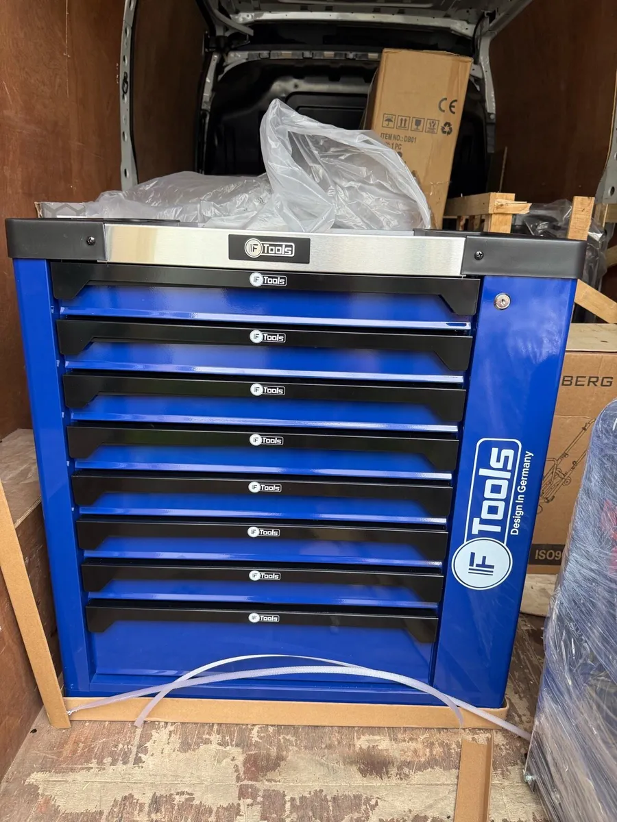 BRAND NEW 8DRAWER TOOL CHEST FULL OF TOOLS - Image 1
