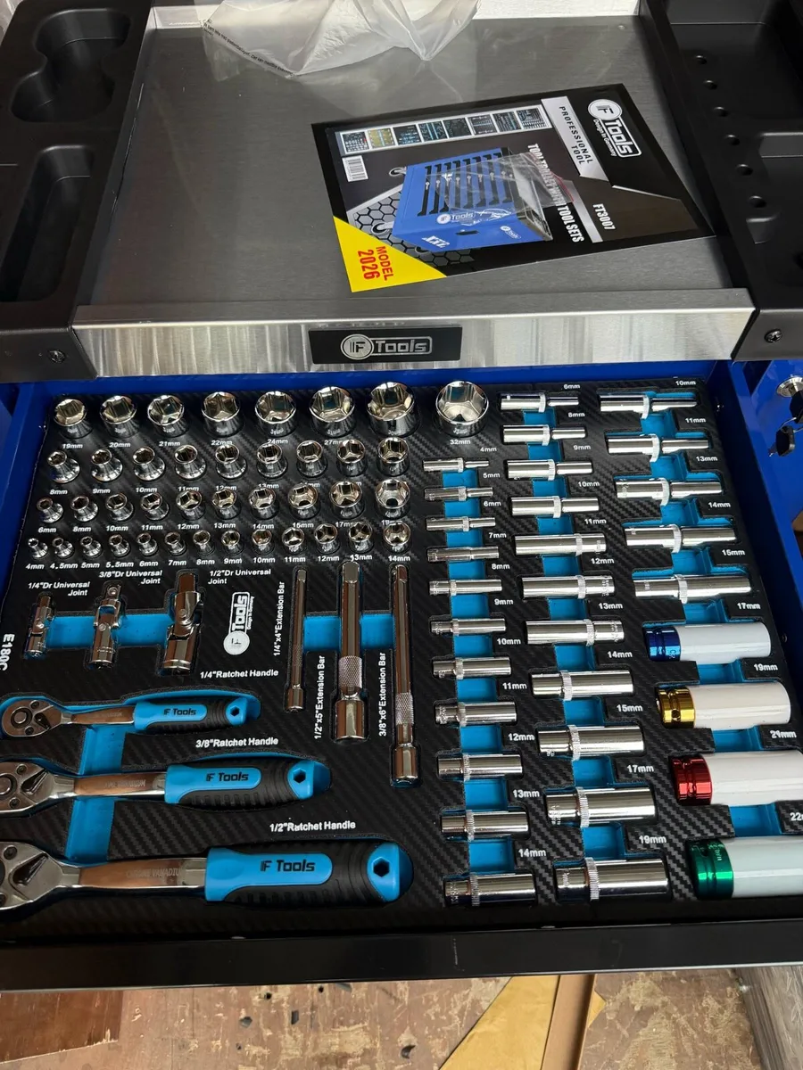 BRAND NEW 8DRAWER TOOL CHEST FULL OF TOOLS - Image 2