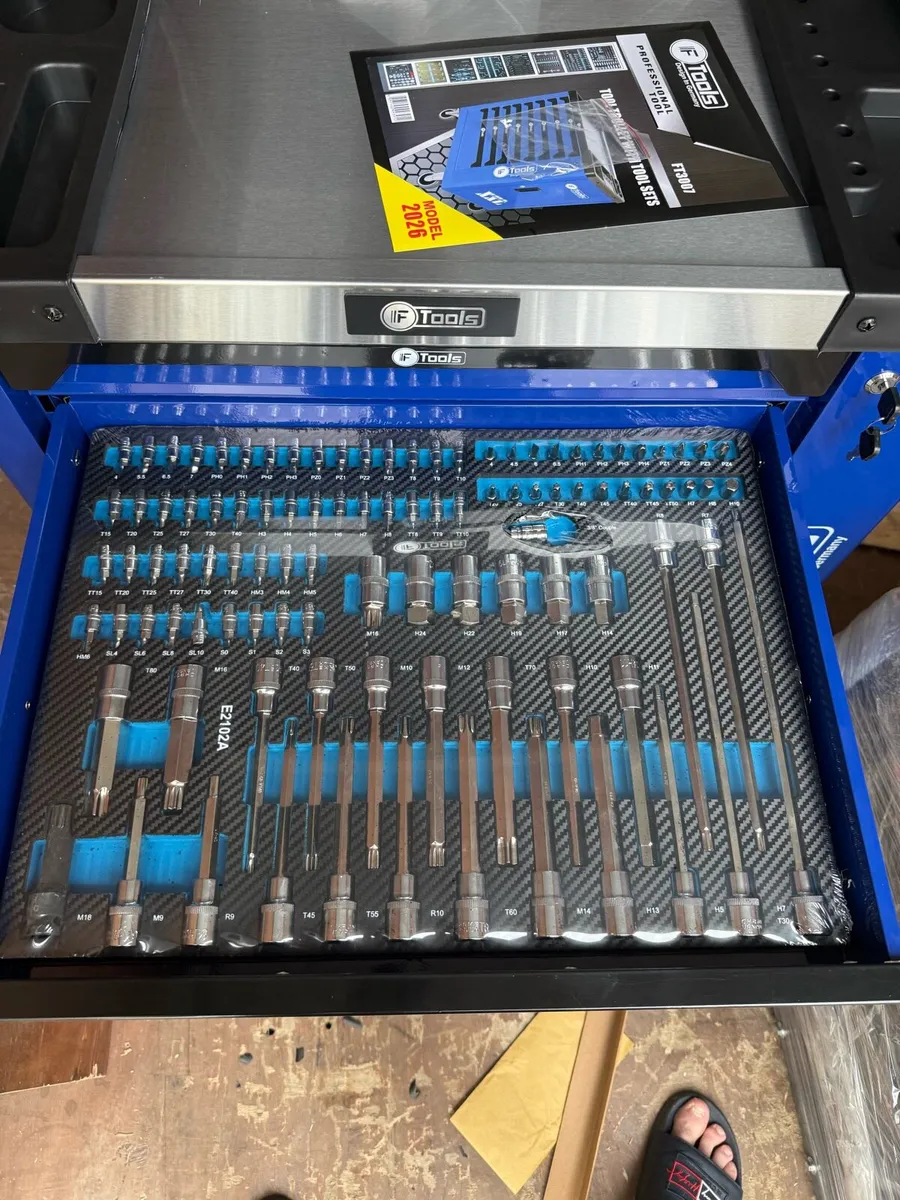 BRAND NEW 8DRAWER TOOL CHEST FULL OF TOOLS - Image 3