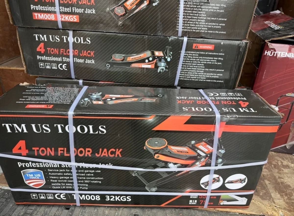 BRAND NEW 4ton LOW PROFILE TROLLEY JACKS - Image 3