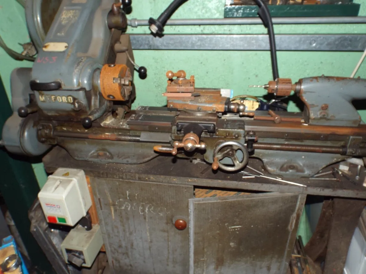 MYFORD SUPER 7. & TOOLING. - Image 4