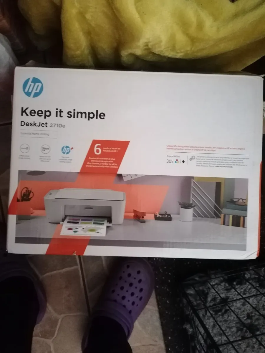 Hp deskjet 2700e all in one series printerwith ink