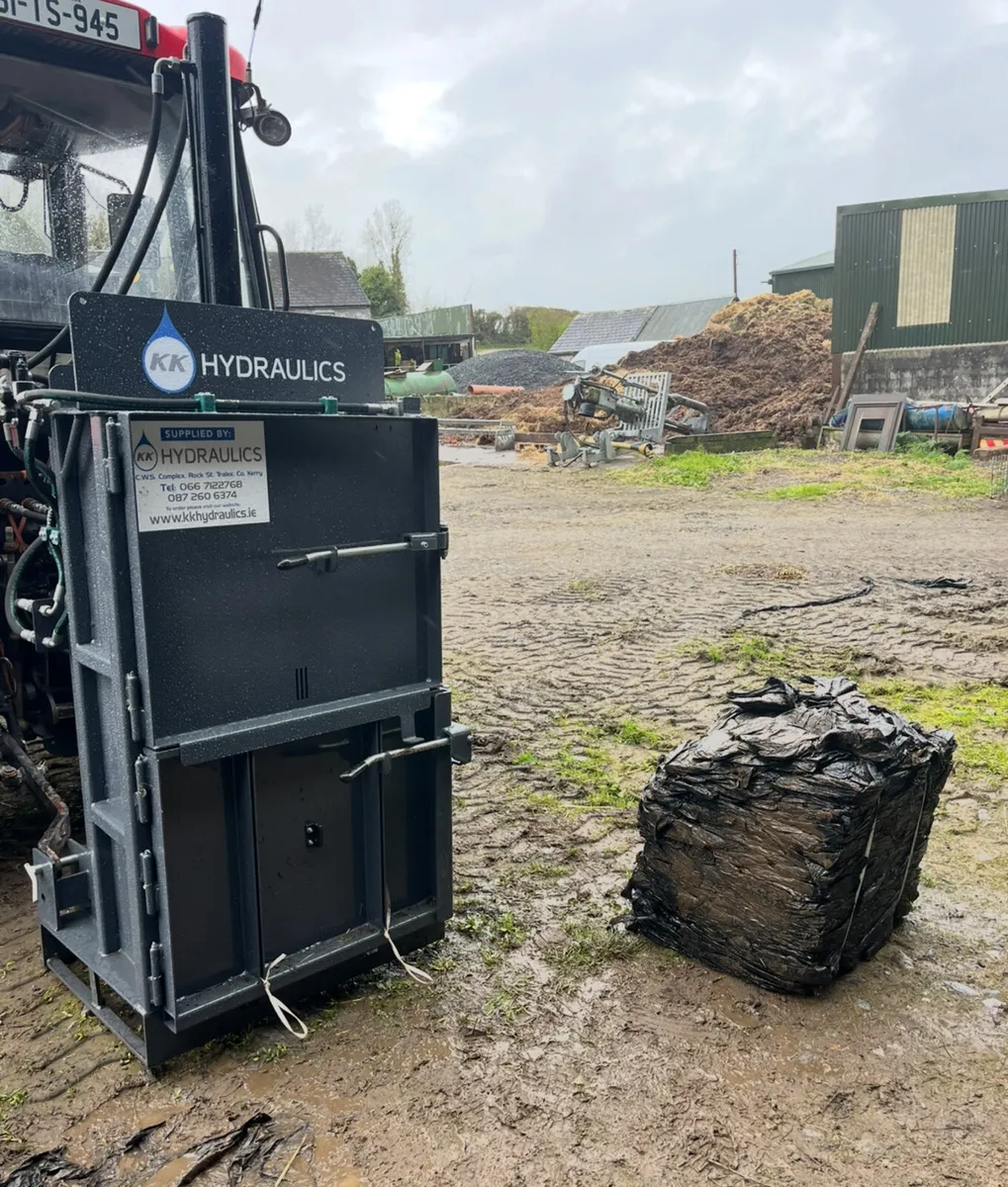 Farm plastic baler compactor - Image 2