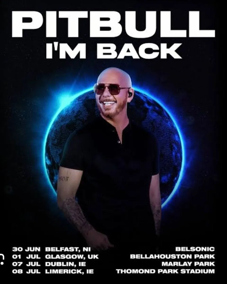 Concert ticket Pittbull